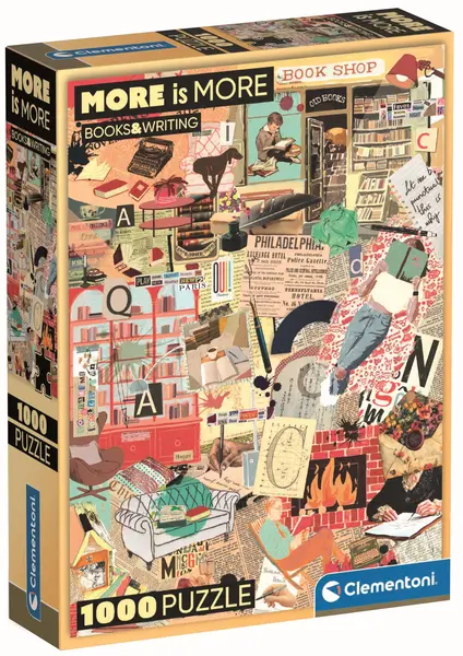 Puzzle Clementoni din 1000 piese - Cărți și scris