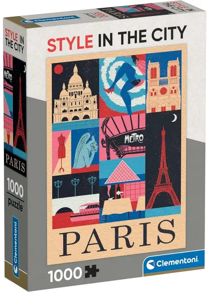 Puzzle Clementoni din 1000 piese - Paris