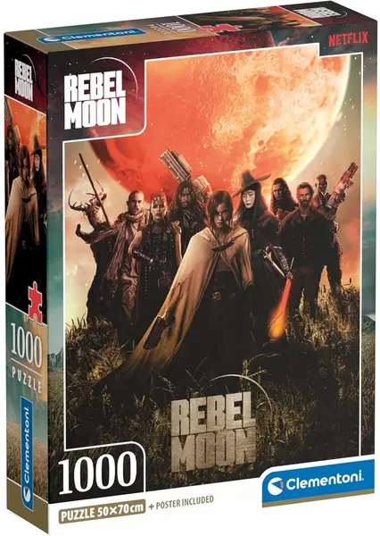 Puzzle Clementoni din 1000 piese - Rebel Moon, opţiune 2
