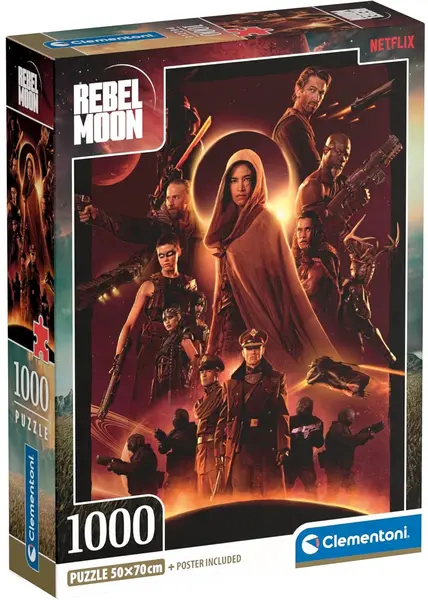 Puzzle Clementoni din 1000 piese - Rebel Moon, opţiune 3