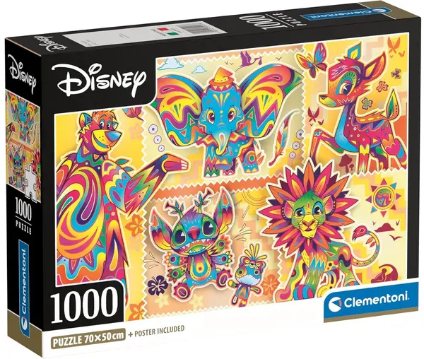 Puzzle Clementoni din 1000 piese - Sărbătoare plină de culoare