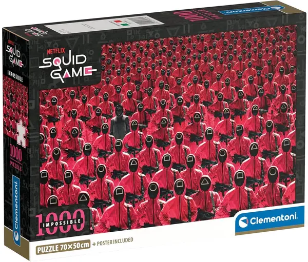 Puzzle Clementoni din 1000 piese - Squid Game, Season 2