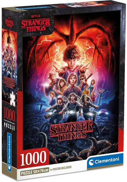 Puzzle Clementoni din 1000 piese - Stranger Things