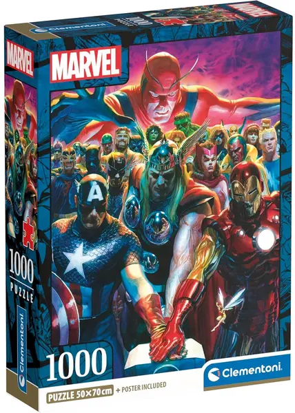 Puzzle Clementoni din 1000 piese - The Avengers