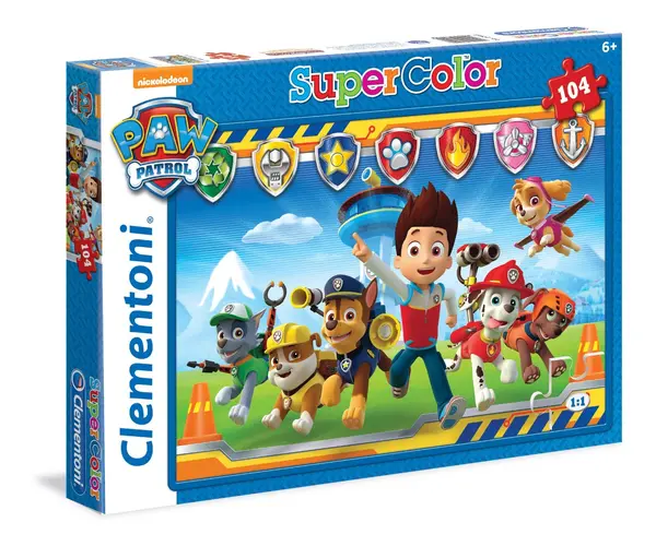 Puzzle Clementoni din 104 de piese - Paw Patrol