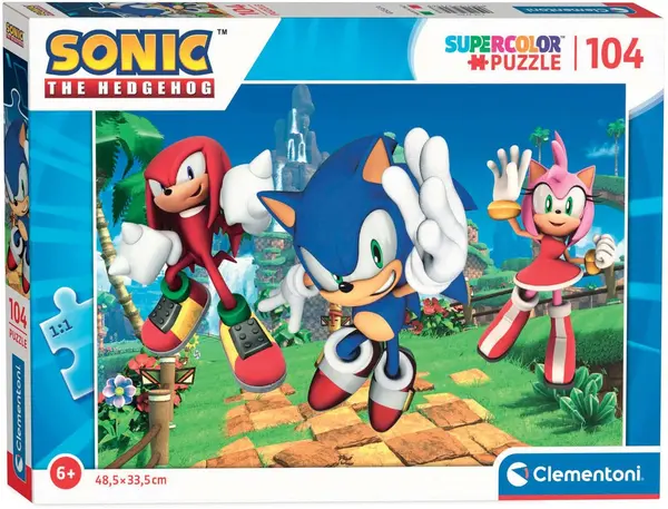 Puzzle Clementoni din 104 de piese - Sonic 2