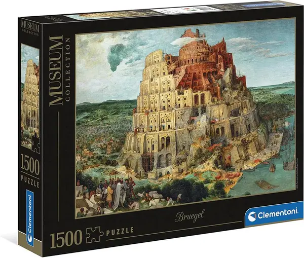 Puzzle Clementoni din 1500 de piese - Turnul Babel