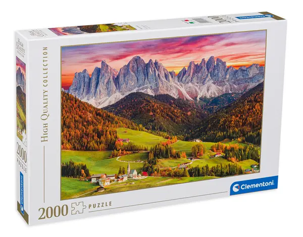 Puzzle Clementoni din 2000 de piese - Peisaj montan