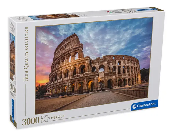 Puzzle Clementoni din 3000 de piese - High Quality Collection Coliseum Sunrise
