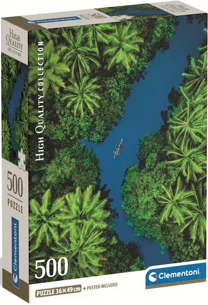 Puzzle Clementoni din 500 piese - Vedere tropicală de sus