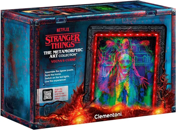 Puzzle Clementoni din 520 de piese - Stranger Things: Vecna's Curse