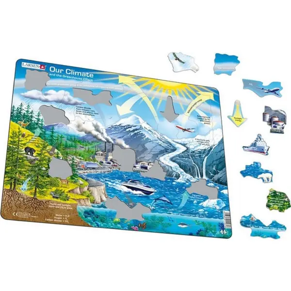 Puzzle - Climatul nostru si efectul de sera | Larsen