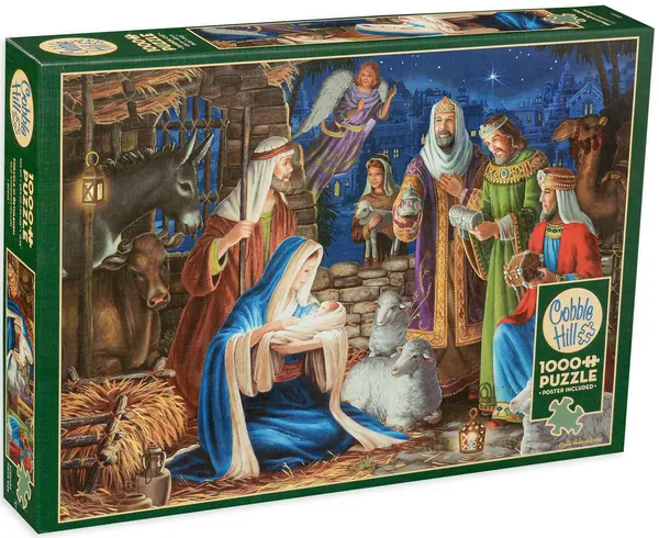 Puzzle Cobble Hill din 1000 de piese - Betleem