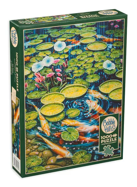 Puzzle Cobble Hill din 1000 de piese - Crap Koi