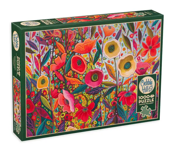 Puzzle Cobble Hill din 1000 de piese - Flori