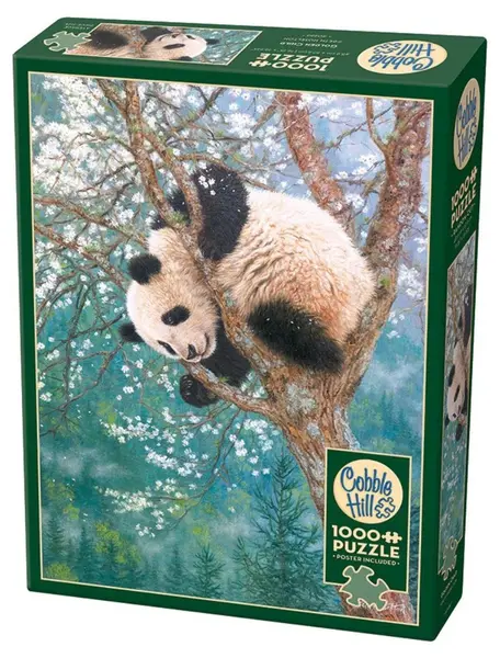 Puzzle Cobble Hill din 1000 de piese - Panda
