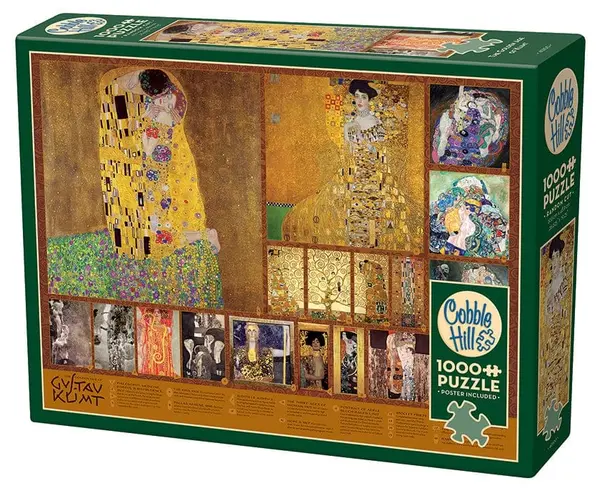 Puzzle Cobble Hill din 1000 de piese - Perioada de aur a lui Klimt