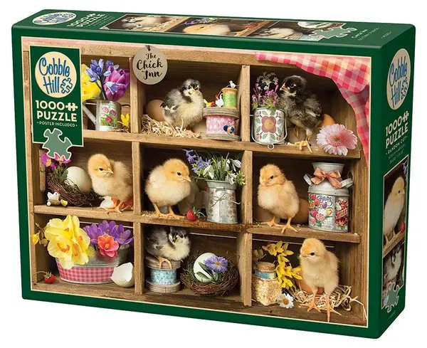 Puzzle Cobble Hill din 1000 de piese - Puișori