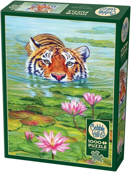 Puzzle Cobble Hill din 1000 de piese - Țara lotusului