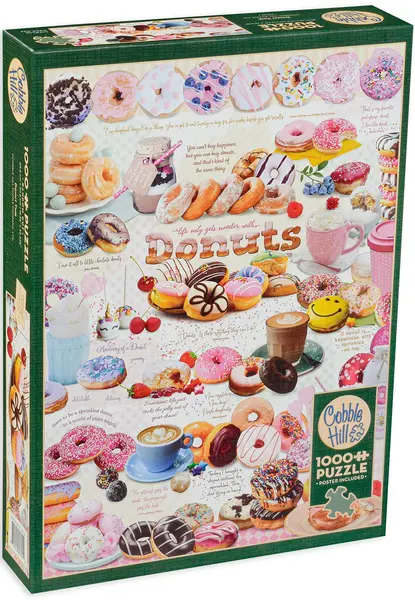 Puzzle Cobble Hill din 1000 de piese - Timpul pentru gogosi