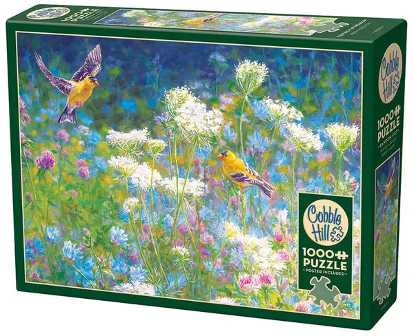 Puzzle Cobble Hill din 1000 de piese - Vizita pe poiană