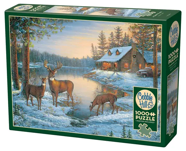 Puzzle Cobble Hill din 1000 piese - Loc liniștit