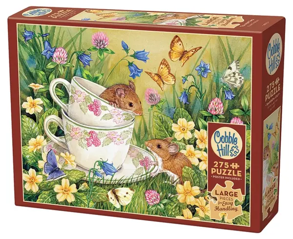 Puzzle Cobble Hill din 275 piese - Ceai pentru doi