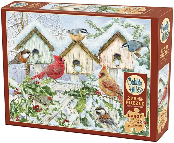 Puzzle Cobble Hill din 275 piese - Corul de iarnă