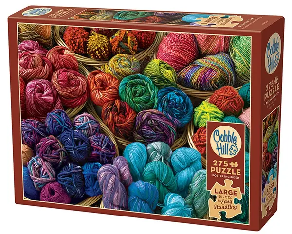 Puzzle Cobble Hill din 275 piese - Pasiunea pentru fire