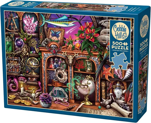 Puzzle Cobble Hill din 500 de piese - Camera misterelor
