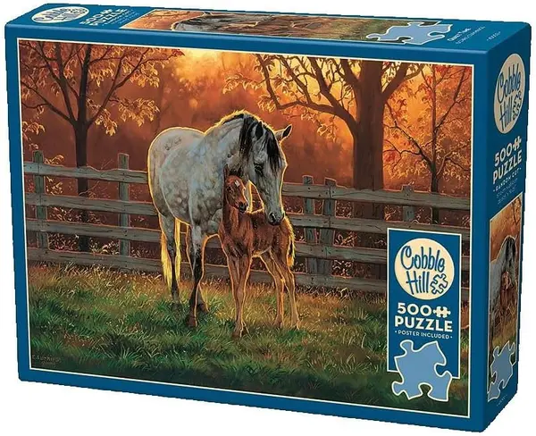 Puzzle Cobble Hill din 500 de piese - Moment de liniște înainte de apus