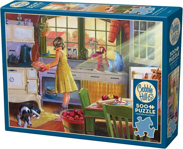 Puzzle Cobble Hill din 500 de piese - Plăcintă cu mere