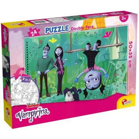 Puzzle de colorat - vampirina (24 piese)