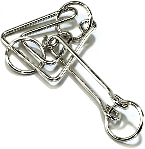 Puzzle de logica metalic Eureka - Racing Wire Puzzle # 19
