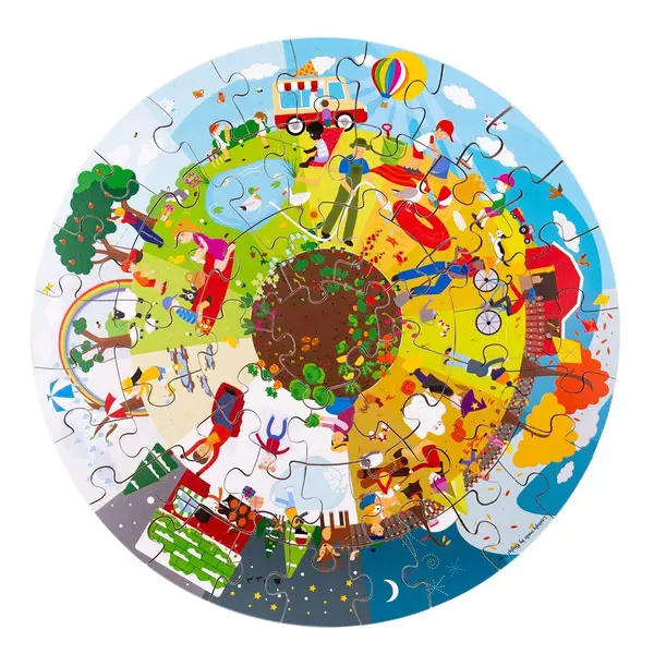 Puzzle de podea 360 - Anotimpurile