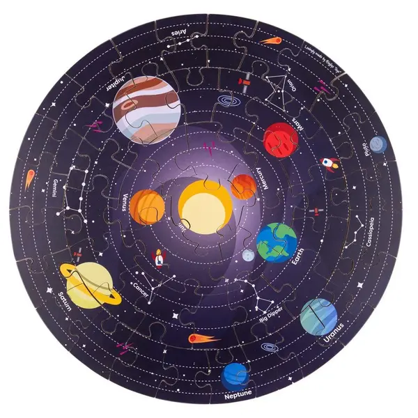 Puzzle de podea 360 - Sistemul solar