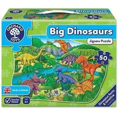 Puzzle de podea Dinozauri (50 piese) BIG DINOSAURS