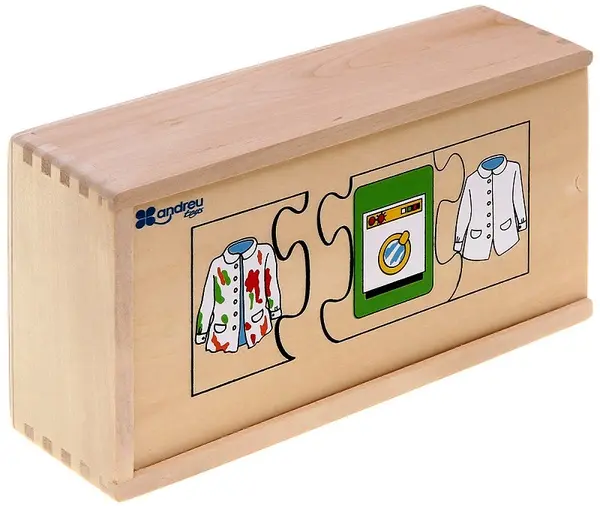 Puzzle din lemn Andreu toys - Secvente