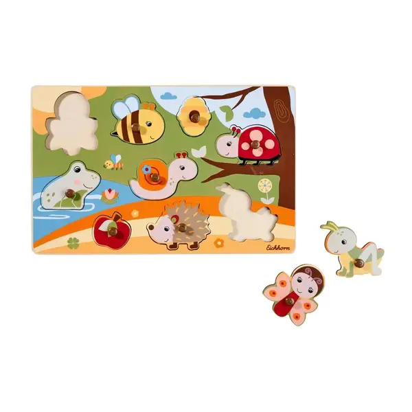 Puzzle din lemn cu animale Eichhorn diverse modele