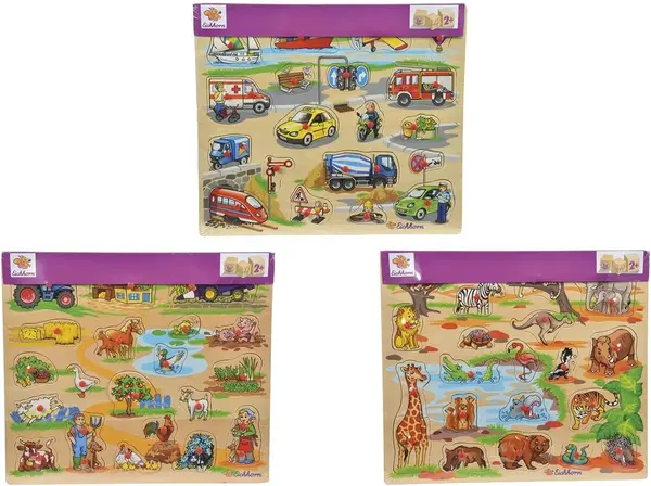 Puzzle din lemn Eichhorn - Sortiment