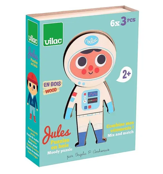 Puzzle din lemn Jules