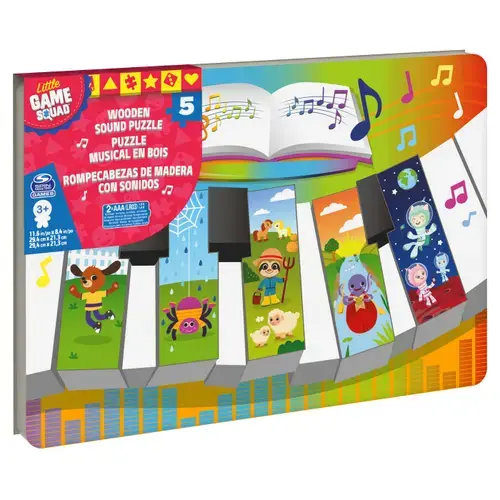 Puzzle din lemn Spin Master Pian cu sunete