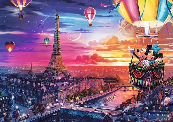 Puzzle - Disney - Mickey si Minnie | Trefl