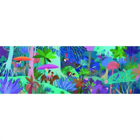 Puzzle Djeco Plimbarea copiilor, 200 pcs