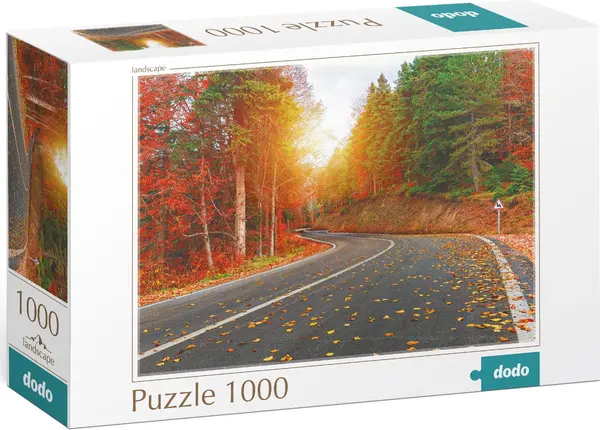 Puzzle DoDo din 1000 piese -Pădurea de toamnă