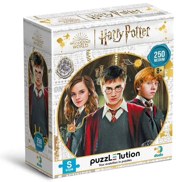 Puzzle DoDo din 250 piese -Harry, Ron și Hermione