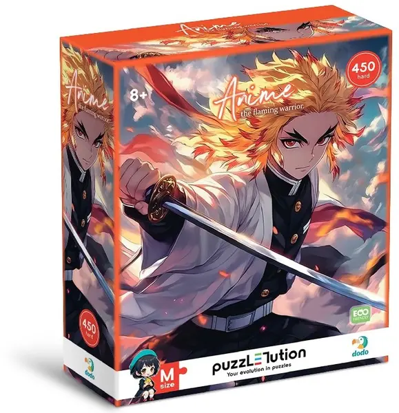 Puzzle Dodo din 450 piese -Războinicul Focului