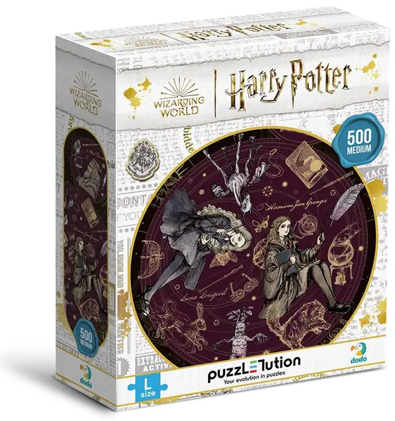 Puzzle DoDo din 500 piese - Hermione și Luna