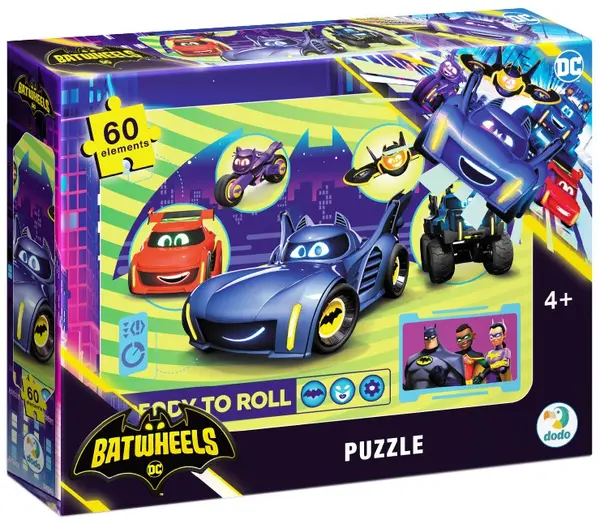 Puzzle DoDo din 60 piese - Batwheels