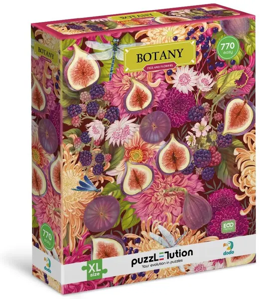 Puzzle DoDo din 770 piese - Smochine și flori